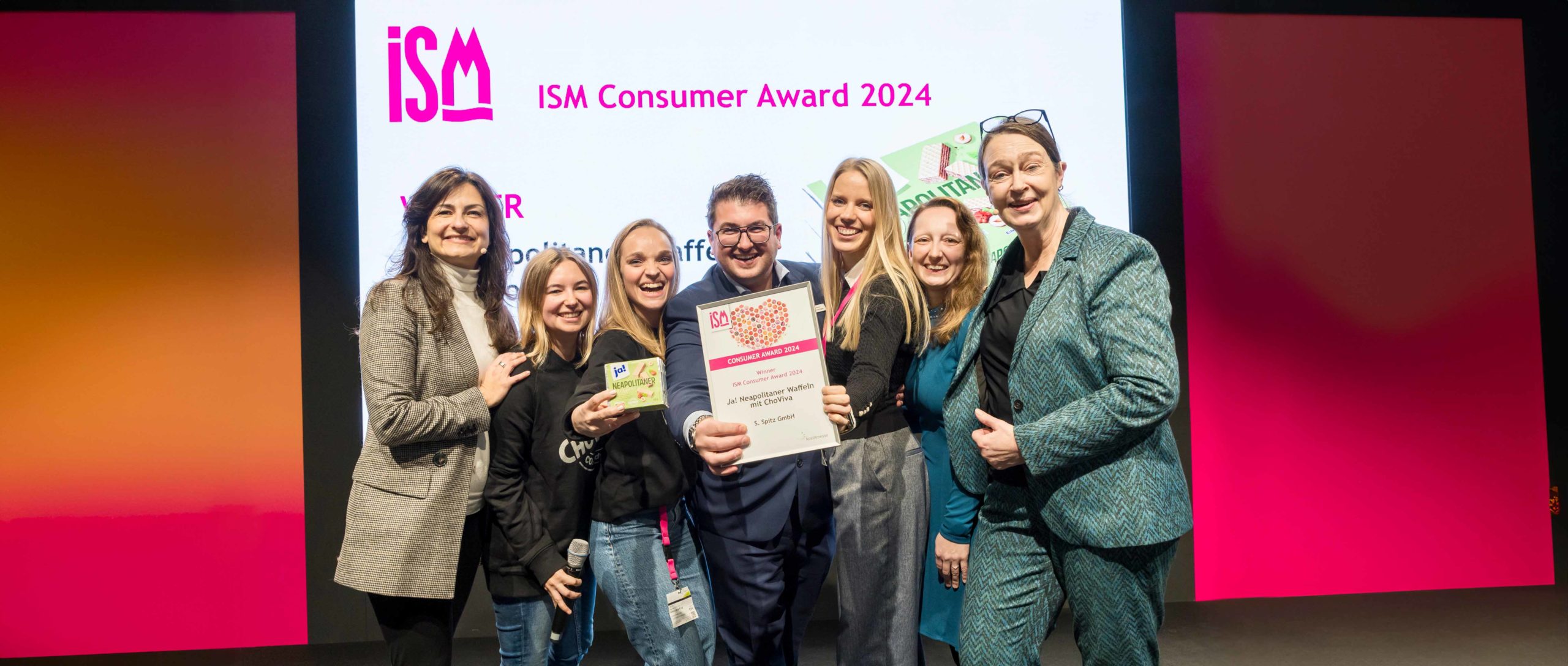 Sieg beim ISM Consumer Award